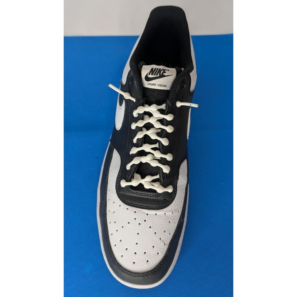 Nike Court Vision Low Mens - Black & White, Men's Size 13 - Picture 9 of 9